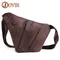 YIR-Sac messager en cuir véritable pour homme, sac à bandoulière décontracté, sac à main à la mode,