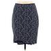 Diane von Furstenberg Casual Skirt: Blue Stars Bottoms - Women's Size 10