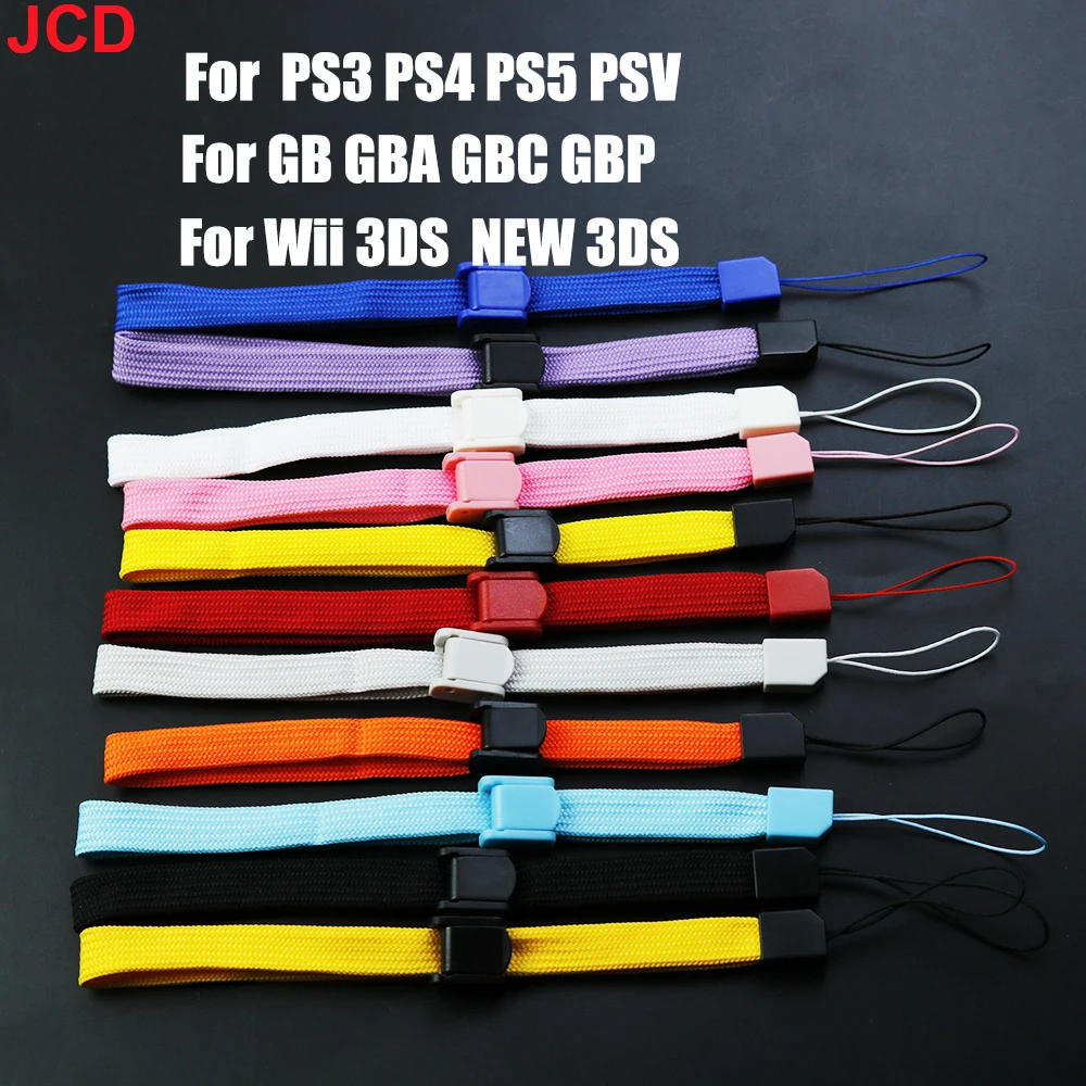 10pc Für Wii PSP PS4PS5 Handgelenk Hand Strap Kamera Telefon MP4 Strap Handy Einstellbare Hand Seil Für GB GBA GBC GBA SP 2DS 3DS Image