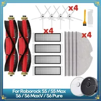 Kompatibel mit Roborock S5 S50 S502 S55 S6 S6 Pure E4 für Roboter 1S SDJQR01RR Staubsaugerzubehör