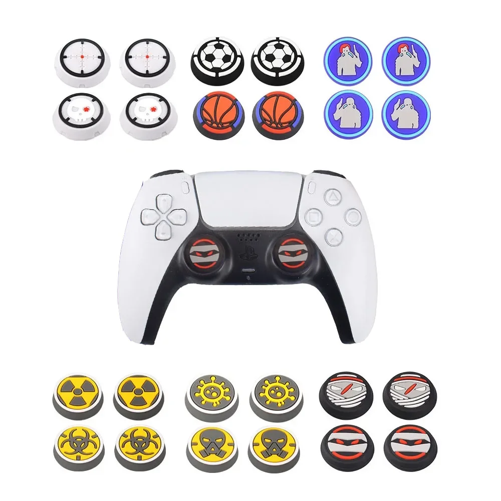 Silikon Daumen Stick Griff Kappe Joystick Abdeckung für Sony PS5 PS4 PS3 Xbox One/360 Slim Serie X/S Switch Pro Spiele Daumens tiel Fall
