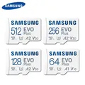 SAMSUNG EVO Plus Carte mémoire 64 Go/128 Go/256 Go/512 Go SDXC Micro SD/TF Cartes Flash MicroSD