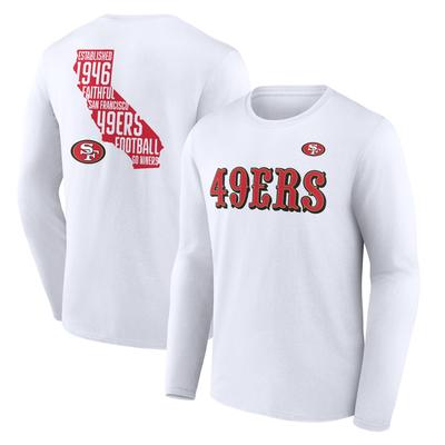 San Francisco 49ers Hometown Hot Shot Langarm-T-Shirt mit Grafik – Herren Image