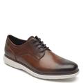 Rockport Garett Plain Toe - Mens 7.5 Brown Oxford W