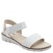 David Tate Scala - Womens 8.5 White Sandal Medium