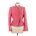 Linda Allard Ellen Tracy Blazer Jacket: Pink Damask Jackets & Outerwear - Women's Size 8