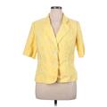 Lane Bryant Outlet Blazer Jacket: Yellow Jackets & Outerwear - Women's Size 14 Plus