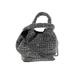 Madison West Satchel: Silver Graphic Bags