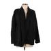 Eileen Fisher Jacket: Black Jackets & Outerwear - Women's Size Large