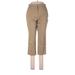 Lands' End Khaki Pant: Tan Solid Bottoms - Women's Size 6 Petite