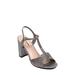 Alexa Embellished T-strap Sandal