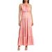 Roberta Satin Halter Maxi Dress