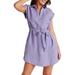 Belted Tunic Shirtdress