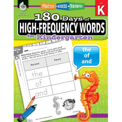180 Days Of High-Frequency Words For Kindergarten: Practice, Assess, Diagnose