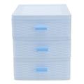 Storage Bins Desktop Stacking Drawer Cosmetics Case Desktop Storage Box Storage Cosmetic Plastic