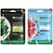 Garnier Skin Naturals Charcoal Face Serum Sheet Mask (Black) 28g & Garnier Skin Naturals Hydra Bomb Face Serum Sheet Mask (Blue) 32g