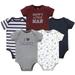 Hudson Baby Infant Boy Cotton Bodysuits Boy Daddy 5-Pack 9-12 Months