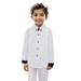 KDFJPTH Boys Long Sleeve Solid Button Down Casual Long Sleeves Dress Shirts Soft Boy Boys 5 Long Sleeve Shirts