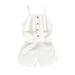 Yievot Summer Toddler Newborn Baby Girls Jumpsuit Sleeveless Solid Kids Romper Girls 6 Months-4 Years 2024 Toddler Girl Boy Clothes on Clearance