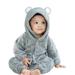 Frostluinai Savings Deals 2024! Winter Fleeces Jumpsuit for Baby Cute Pajamas Young Children With Clothes Soft Warm Pajamas Children s Holiday Birthday Gift/role Play Children