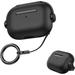 Jiuchu for Airpods Pro Caseï¼ŒCover for airpod Pro TPU+PC Material with Secure Lockï¼ŒShock-Proof and Drop-Proof for Air pods Pro (Black)