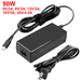 90W AC Adapter USB TYPE-C Laptop Power Adapter Charger For Lenovo Acer HP Sony ASUS Dell