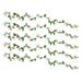 Artificial Vine Flower Rattan 5Pcs Long String Hanging Fake Vine 9 Pink Rose Fake Flower Rattan Vines for Wall Home Wedding Garden Decorations