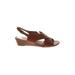 Franco Sarto Wedges: Brown Shoes - Women's Size 9 1/2