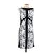 Joseph Ribkoff Casual Dress - Sheath: Black Graphic Dresses - Women's Size 12