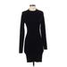 Nasty Gal Inc. Casual Dress - Sheath: Black Solid Dresses - New - Women's Size 4