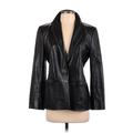 Linda Allard Ellen Tracy Leather Jacket: Black Jackets & Outerwear - Women's Size 8