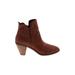 Lucky Brand Ankle Boots: Brown Shoes - Women's Size 7 1/2