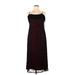 Helene Blake Cocktail Dress - Slip dress: Burgundy Brocade Dresses - Women's Size 16 Petite