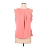 Karl Lagerfeld Paris Casual Dress Crew Neck Sleeveless: Pink Dresses - Women's Size Medium