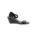 Steve Madden Wedges: Black Shoes - Women's Size 9