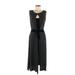 BCBGMAXAZRIA Casual Dress - Midi: Black Dresses - Women's Size Medium