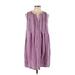 Sonoma Goods for Life Casual Dress: Purple Dresses - Women's Size Large