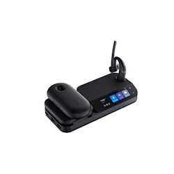 Yealink BH71-WORKSTATION-PRO, Kabellos, 100 - 20000 Hz, Büro/Callcenter, 18 g, Kopfhörer, Schwarz Image
