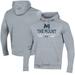 Men's Under Armour Gray Mount St. Mary's Mountaineers Baseball Pullover Hoodie