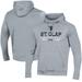 Men's Under Armour Gray St. Olaf Oles Baseball Pullover Hoodie