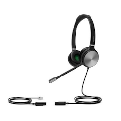 Yealink YHS36 Kopfhörer Kabelgebunden Kopfband Büro/Callcenter Schwarz, Silber Image