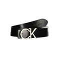 Calvin Klein, Accessories, male, Black, 75 CM, Black Leather Belt