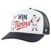 Men's '47 Navy Minnesota Twins Retro Region Foam Trucker Adjustable Hat