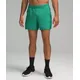 lululemon – Men's Pace Breaker Linerless Shorts – 5" – Color Green – Size M