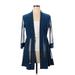 R&M Richards Kimono: Blue Tops - Women's Size 14