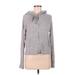 Aerie Zip Up Hoodie: Gray Tops - Women's Size Medium