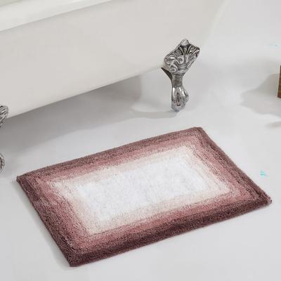 Torrent Bath Mat Rug, 17" X 24" by Better Trends in Rose