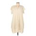 Who What Wear Casual Dress - Popover: Ivory Dresses - Women's Size Large