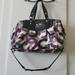 Coach Bags | Coach Maggie Op Art Hobo Purple Chainlink Satchel Shoulder Hand Carryall Bag | Color: Black/Purple | Size: Os