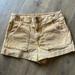 American Eagle Outfitters Shorts | American Eagle Corduroy Size 8 Tan Shorts | Color: Tan/Yellow | Size: 8